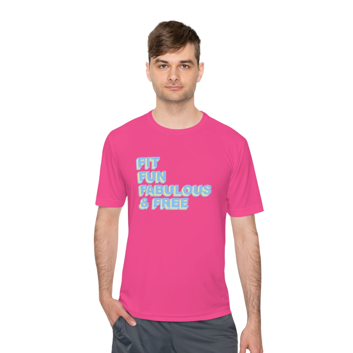 Unisex Fit & Fab Moisture Wicking Tee