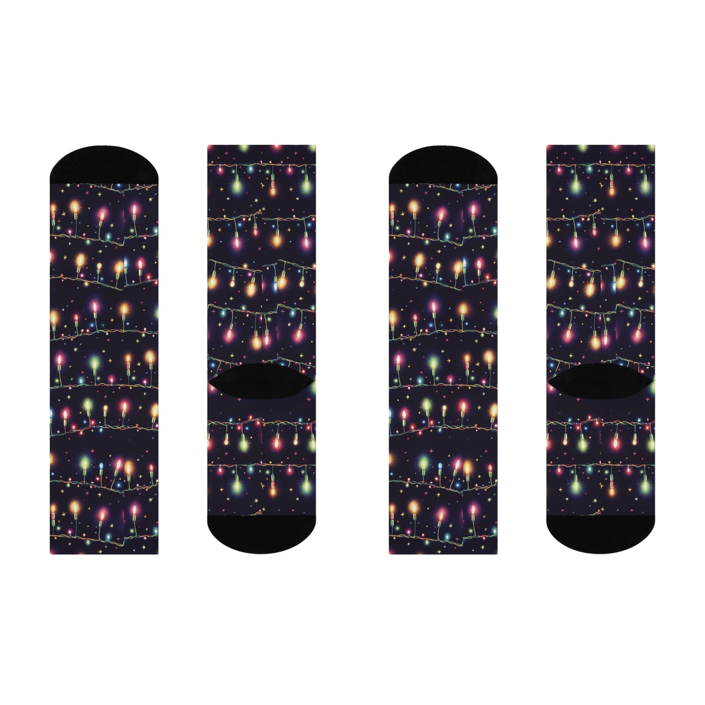 Twinkle Toes - Cushioned Crew Socks - Unisex