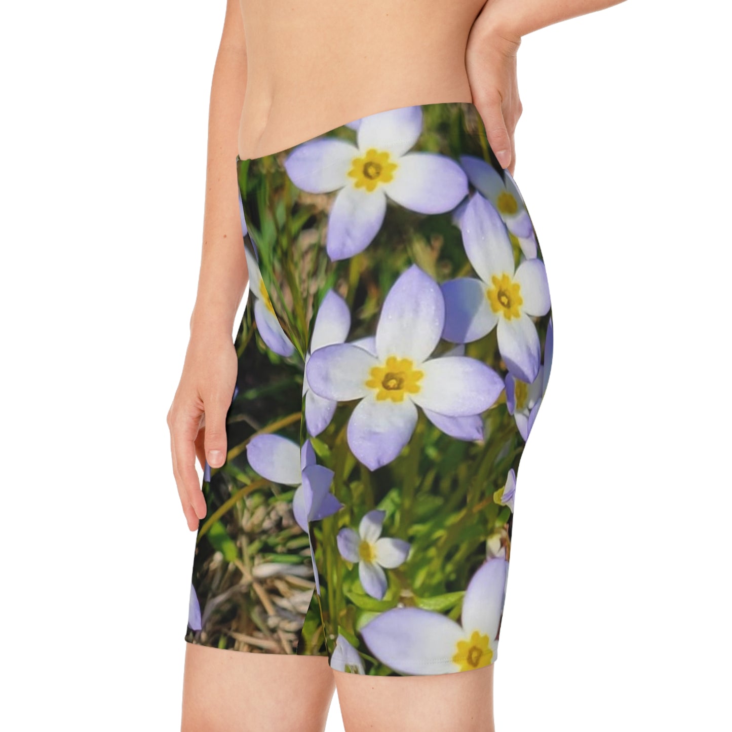 Fairy Flowers - Bike Shorts