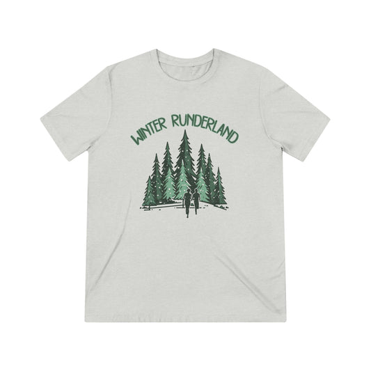 Winter Runderland - Unisex Triblend Tee