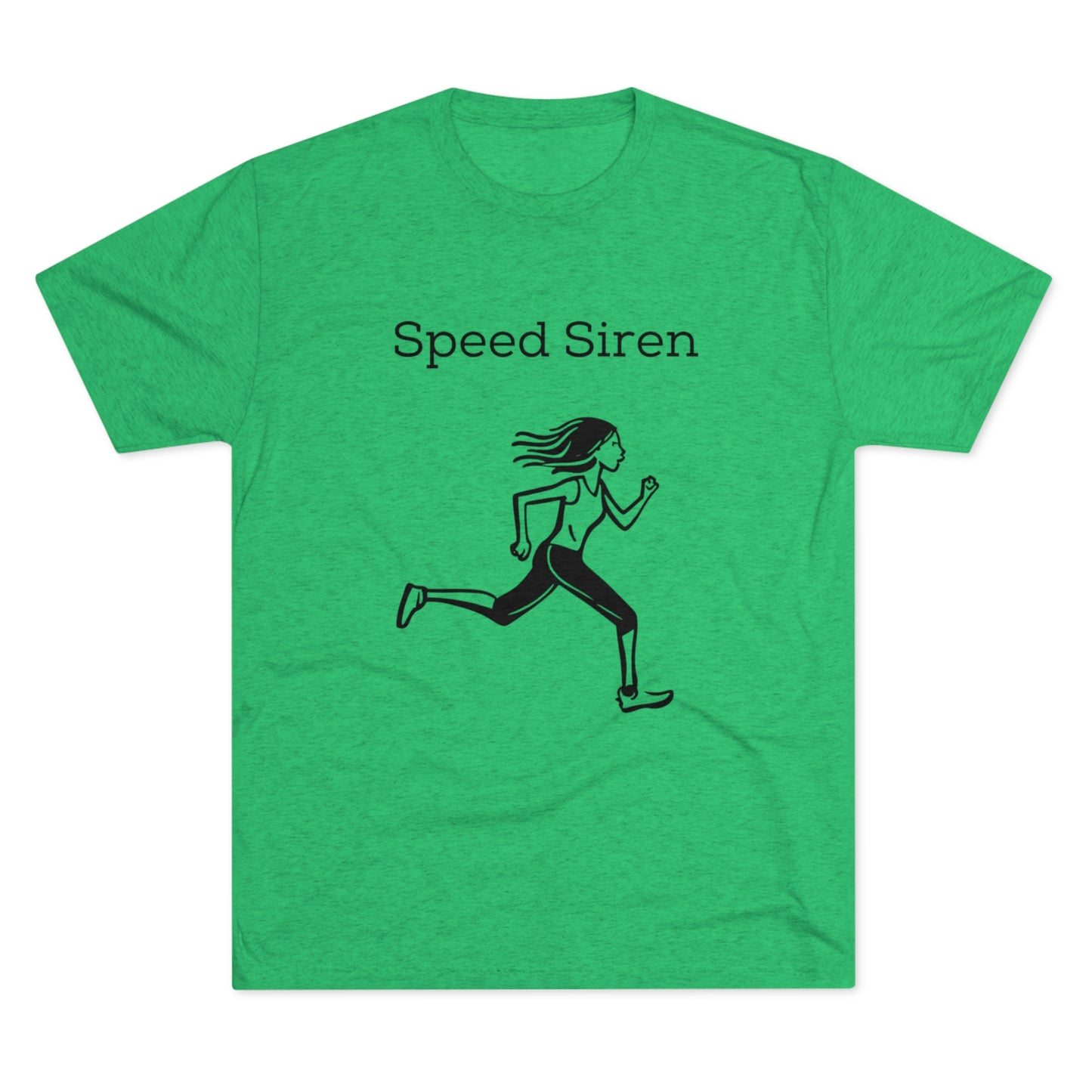 Speed Siren - Tri-Blend Crew Tee