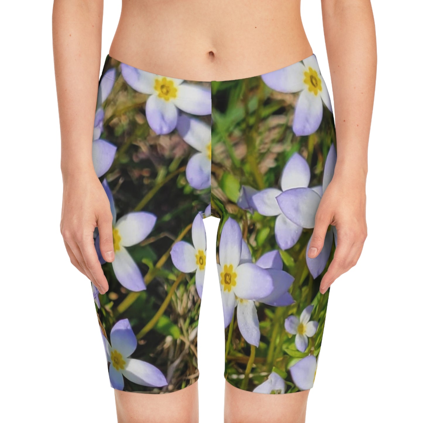 Fairy Flowers - Bike Shorts