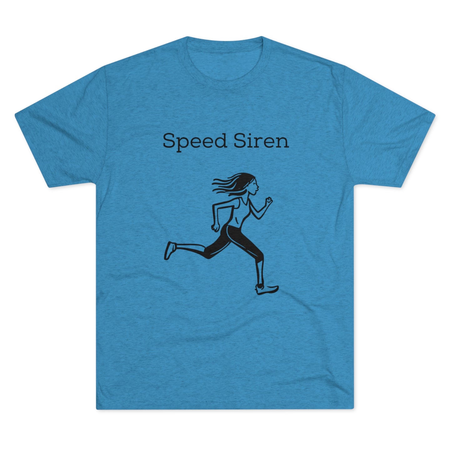 Speed Siren - Tri-Blend Crew Tee