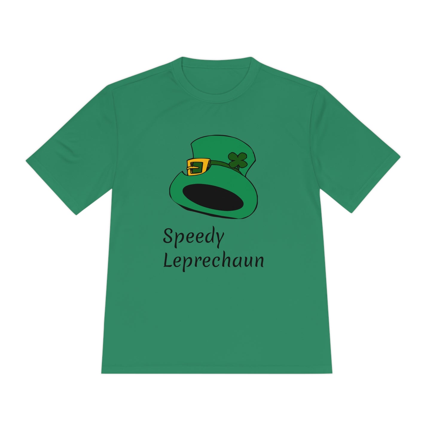 Speedy Leprechaun w/ Shamrock on back - Sport-Tek® Tee - Unisex