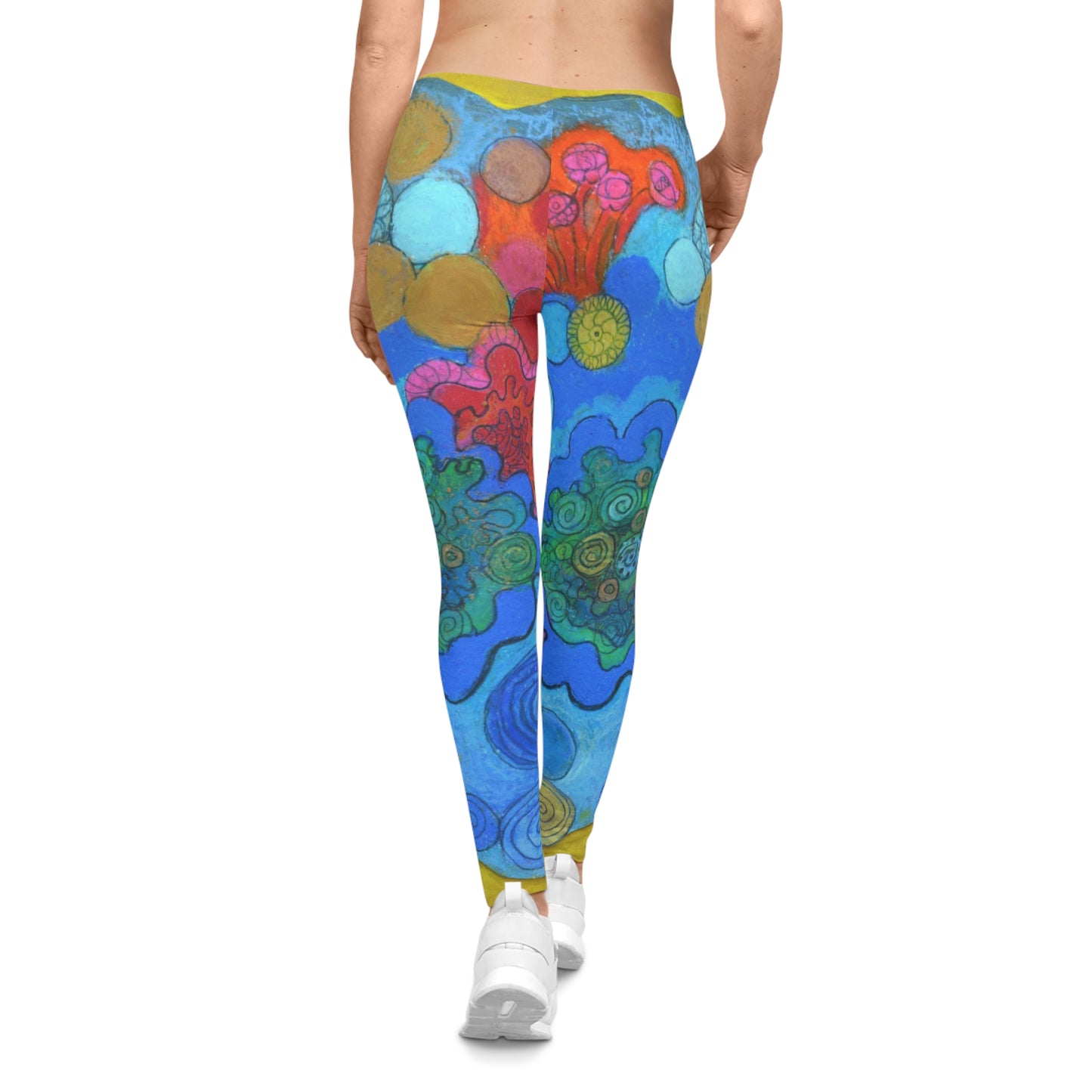 Coral - Art Leggings