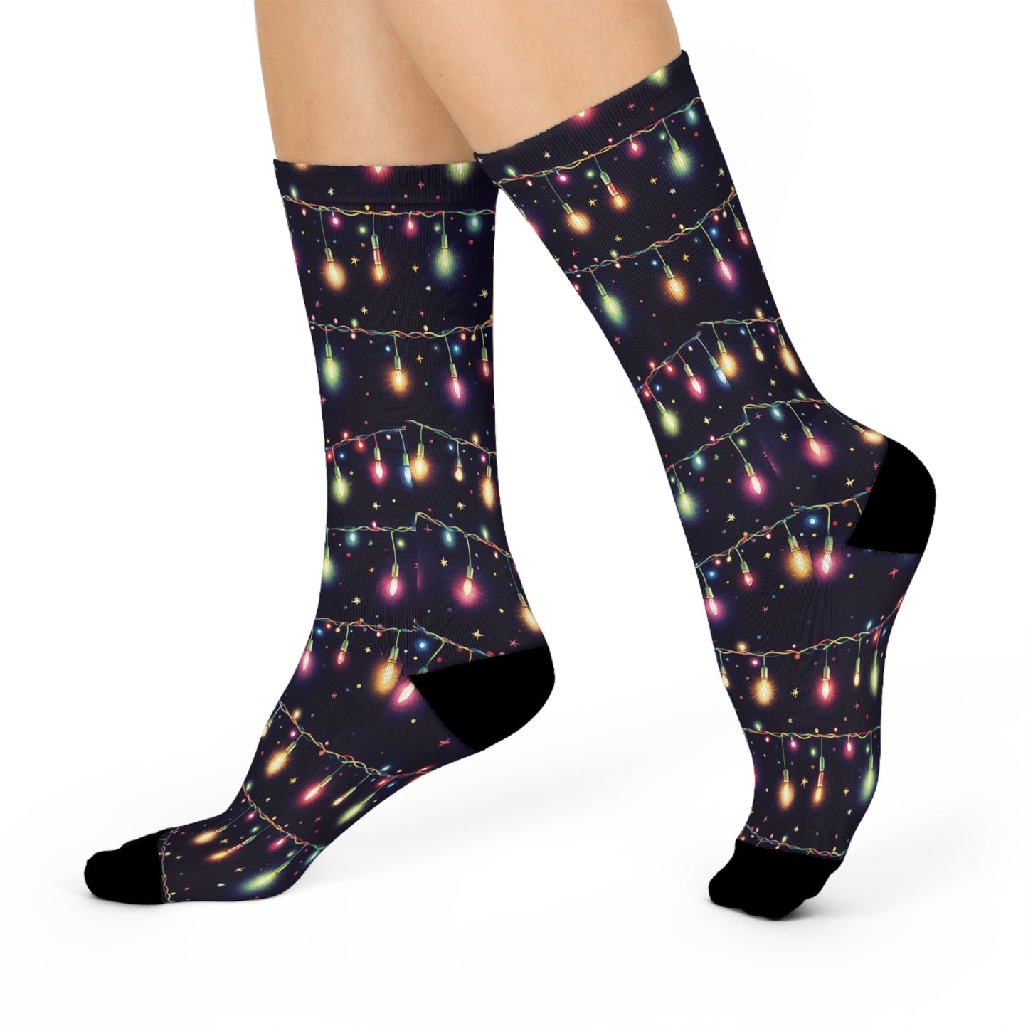 Twinkle Toes - Cushioned Crew Socks - Unisex