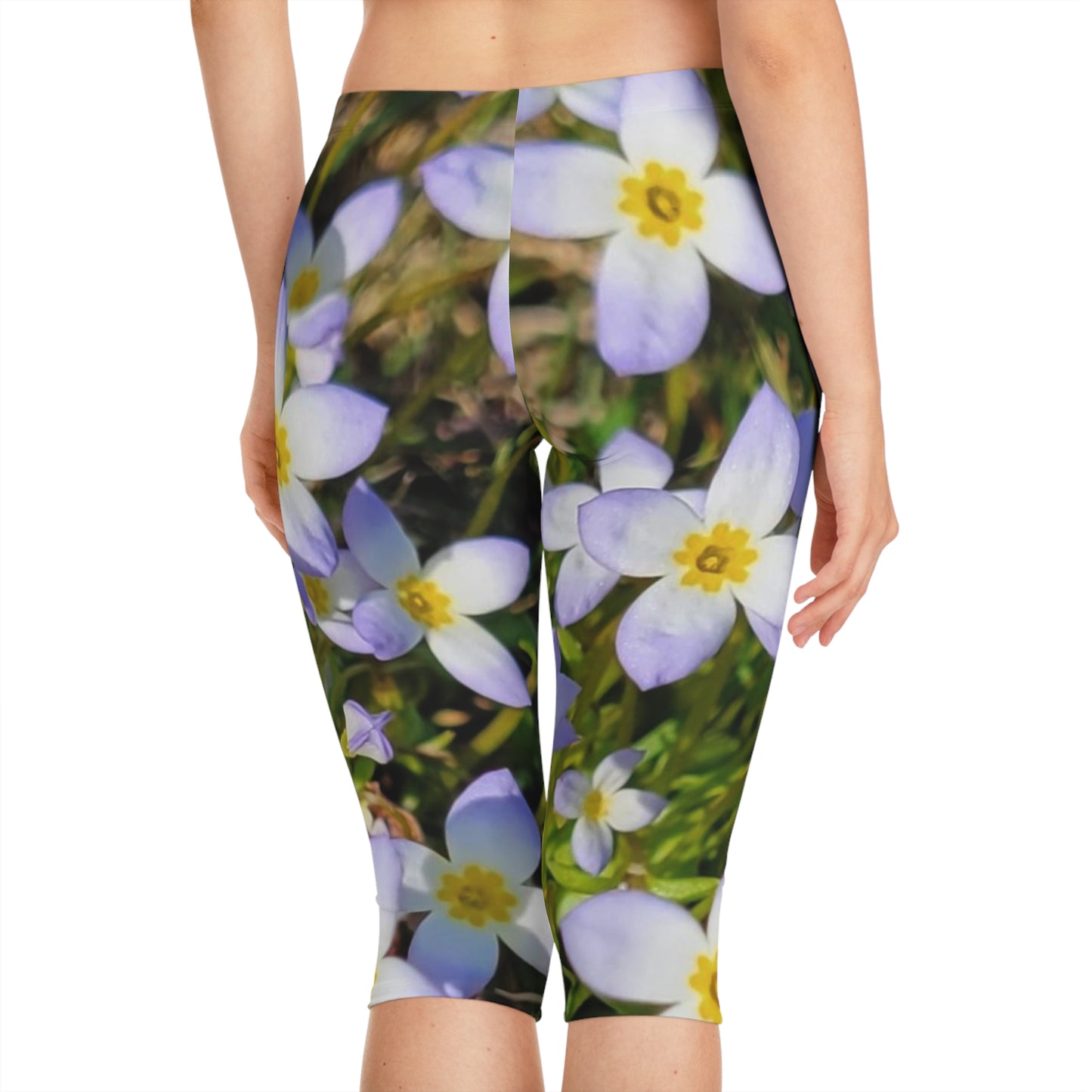 Fairy Flowers - Capri Leggings