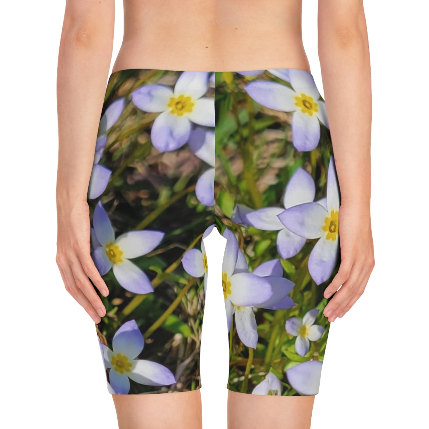 Fairy Flowers - Bike Shorts