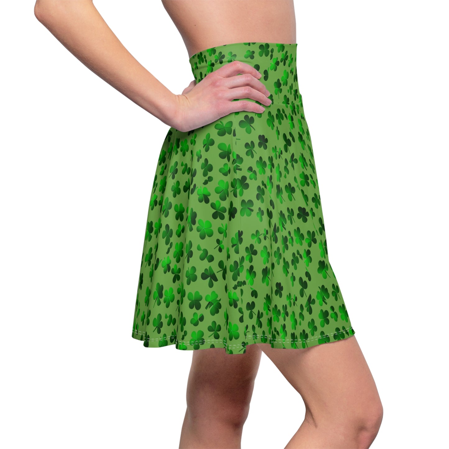 Women's Shamrock Skirt - Green