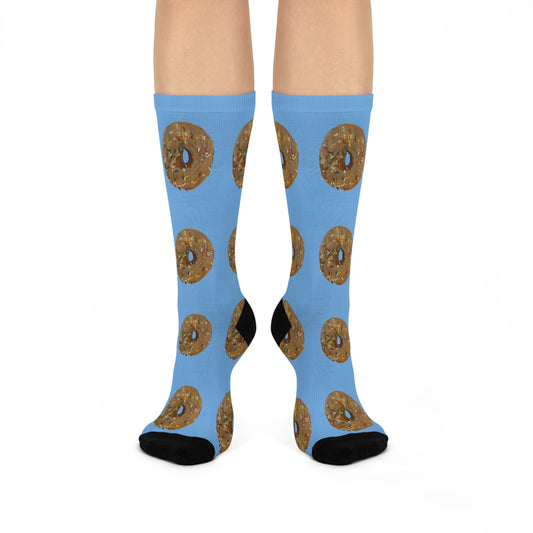 Maple Donut - Cushioned Crew Socks - Unisex